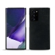 Lederschutzhülle Samsung Galaxy Note20 Ultra - Dark vintage ( Roughtcut - Black#5256 ) 