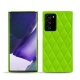 Lederschutzhülle Samsung Galaxy Note20 Ultra - Vert fluo - Couture