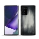Coque cuir Samsung Galaxy Note20 Ultra - Gris Patine