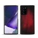 Lederschutzhülle Samsung Galaxy Note20 Ultra - Rouge Patine