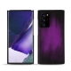 Capa em pele Samsung Galaxy Note20 Ultra - Violet Patine