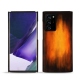 Samsung Galaxy Note20 Ultra leather cover - Fauve Patine