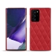 Coque cuir Samsung Galaxy Note20 Ultra - Rouge troupelenc - Couture