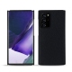 Samsung Galaxy Note20 Ultra leather cover - Noir élégant