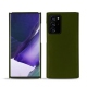 Coque cuir Samsung Galaxy Note20 Ultra - Vert Veggie