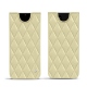 Funda de piel Samsung Galaxy Note20 Ultra - Beige - Couture ( Nappa - Pantone 7502C ) 