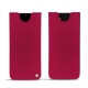Samsung Galaxy Note20 Ultra leather pouch - Rose fluo