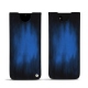 Pochette cuir Samsung Galaxy Note20 Ultra - Bleu Patine