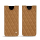 Pochette cuir Samsung Galaxy Note20 Ultra - Castan esparciate - Couture