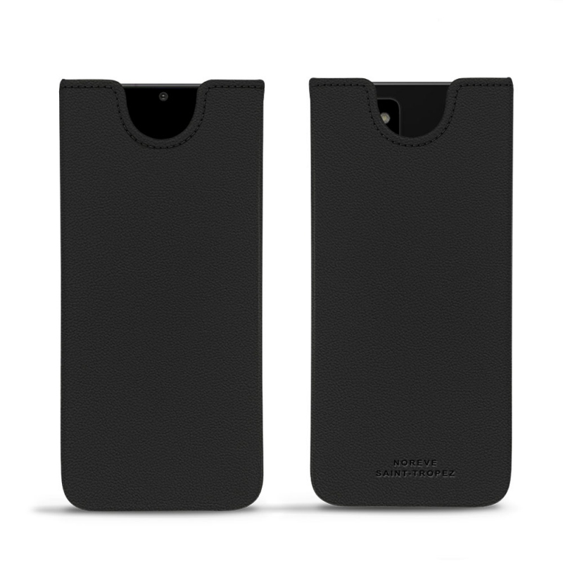 Pochette cuir Samsung Galaxy Note20 Ultra - Noir PU