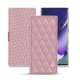 Capa em pele Samsung Galaxy Note20 Ultra - Rose - Couture ( Nappa - Pantone 2365C ) 