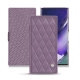 Housse cuir Samsung Galaxy Note20 Ultra - Lilas - Couture ( Nappa - Pantone 2645U ) 