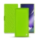 Lederschutzhülle Samsung Galaxy Note20 Ultra - Vert fluo