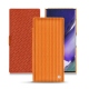 Samsung Galaxy Note20 Ultra leather case - Abaca arancio