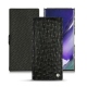 Housse cuir Samsung Galaxy Note20 Ultra - Autruche nero