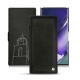 Samsung Galaxy Note20 Ultra leather case - Negre poudro