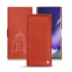 Samsung Galaxy Note20 Ultra leather case - Arange clouquié