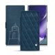 Samsung Galaxy Note20 Ultra leather case - Blu mediterran - Couture