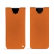 Samsung Galaxy Note20 leather pouch - Orange ( Nappa - Pantone 1495U ) 