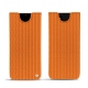 Capa em pele Samsung Galaxy Note20 - Abaca arancio