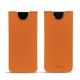 Samsung Galaxy Note20 leather pouch - Orange PU