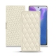 Funda de piel Samsung Galaxy Note20 - Blanc - Couture ( Bologna - White ) 