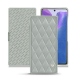 Funda de piel Samsung Galaxy Note20 - Gris - Couture ( Nappa - Pantone W428C ) 