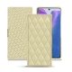 Samsung Galaxy Note20 leather case - Beige - Couture ( Nappa - Pantone 7502C ) 