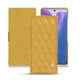 Housse cuir Samsung Galaxy Note20 - Mimosa - Couture ( Pantone 141C ) 