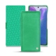 Housse cuir Samsung Galaxy Note20 - Menthe vintage ( Pantone 562C ) 