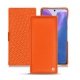 Housse cuir Samsung Galaxy Note20 - Orange fluo