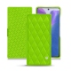 Lederschutzhülle Samsung Galaxy Note20 - Vert fluo - Couture