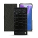 Funda de piel Samsung Galaxy Note20 - Crocodile nero