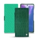 Custodia in pelle Samsung Galaxy Note20 - Crocodile pino