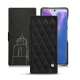 Housse cuir Samsung Galaxy Note20 - Negre poudro - Couture