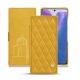Custodia in pelle Samsung Galaxy Note20 - Jaune soulèu - Couture