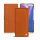 Samsung Galaxy Note20 leather case - Orange vibrant