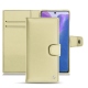 Samsung Galaxy Note20 leather case - Beige ( Nappa - Pantone 7502C ) 