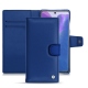 Housse cuir Samsung Galaxy Note20 - Bleu océan ( Nappa - Pantone 293C ) 