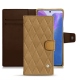 Capa em pele Samsung Galaxy Note20 - Sable vintage - Couture