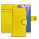 Lederschutzhülle Samsung Galaxy Note20 - Jaune fluo