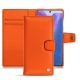 硬质真皮保护套 Samsung Galaxy Note20 - Orange fluo