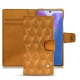 Custodia in pelle Samsung Galaxy Note20 - Or Maïa - Couture