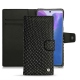 Custodia in pelle Samsung Galaxy Note20 - Serpent nero