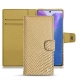 Samsung Galaxy Note20 leather case - Serpent sabbia