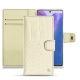 Housse cuir Samsung Galaxy Note20 - Crocodile milk