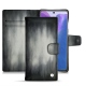 Samsung Galaxy Note20 leather case - Gris Patine