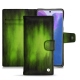 Lederschutzhülle Samsung Galaxy Note20 - Vert Patine