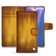 Housse cuir Samsung Galaxy Note20 - Doré Patine