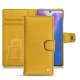 Capa em pele Samsung Galaxy Note20 - Jaune soulèu